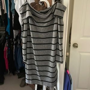 Lulus off the shoulder sweater dress! never worn  before !! Size Large